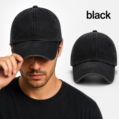 Custom Vintage Baseball Cap – Personalized Embroidered Logo Hat for Men & Women