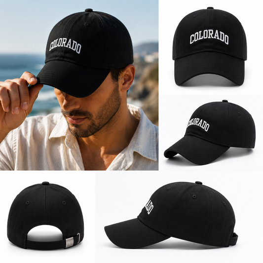 COLORADO Signature Luxury Cap – Premium Streetwear Baseball Hat