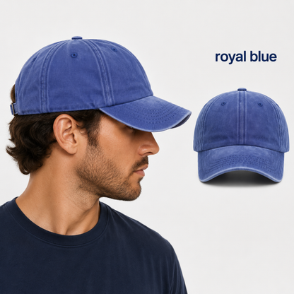 Custom Vintage Baseball Cap – Personalized Embroidered Logo Hat for Men & Women