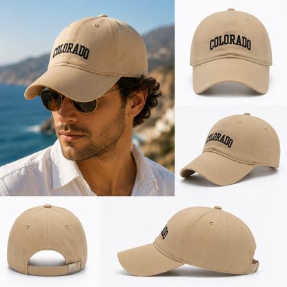 COLORADO Signature Luxury Cap – Premium Streetwear Baseball Hat