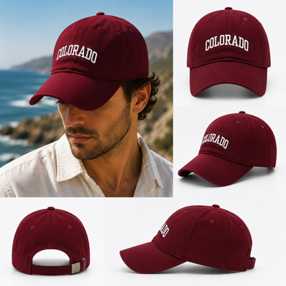 COLORADO Signature Luxury Cap – Premium Streetwear Baseball Hat